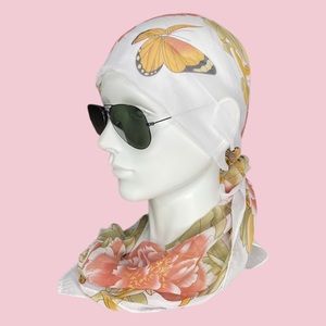 Butterfly Floral Scarf